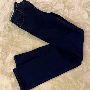 Old Navy Dark wash bootcut high waisted tall sized 6 jeans